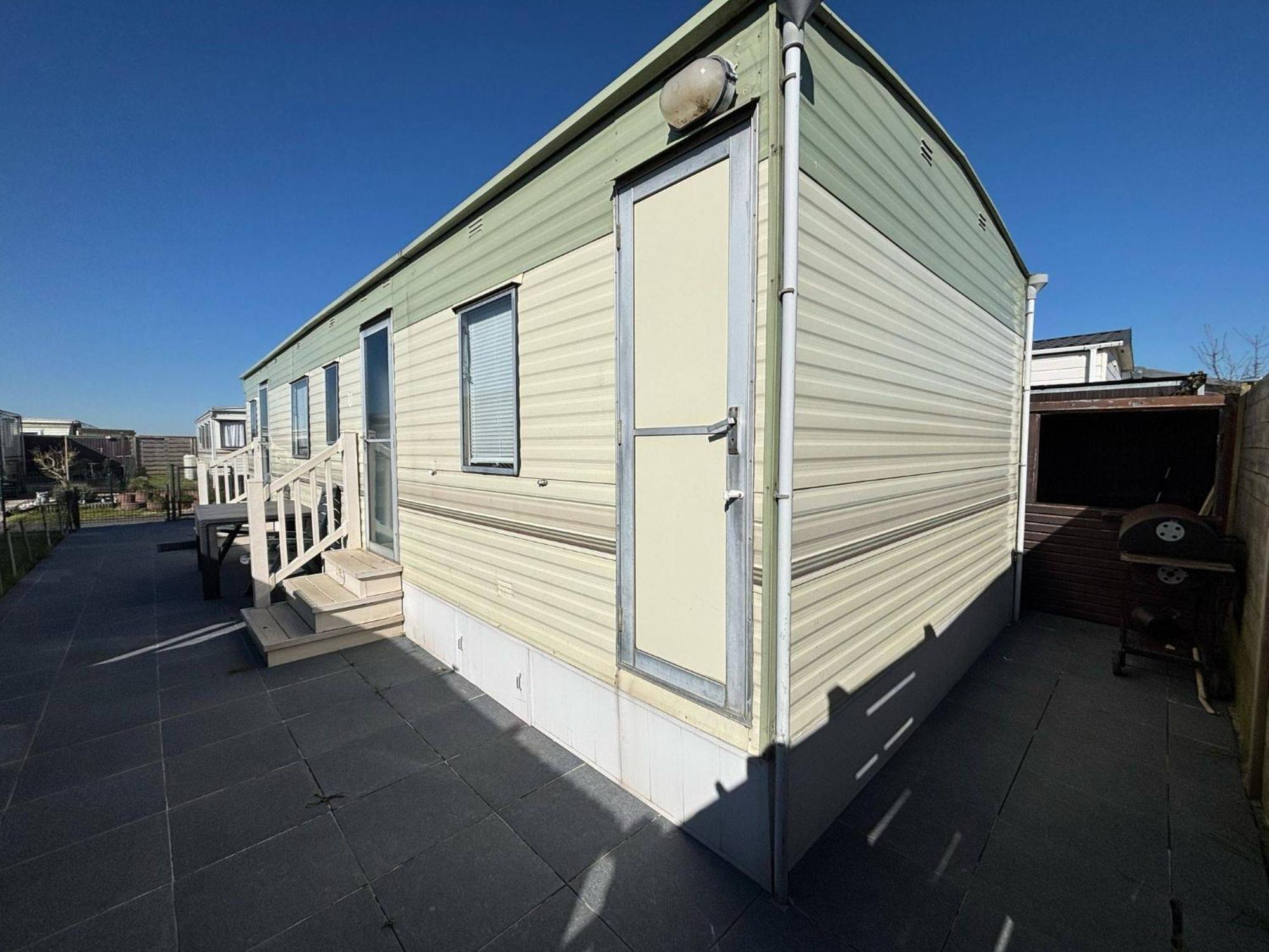 Mobile Home Au Camping New Vennepark Harendijk Exterior photo